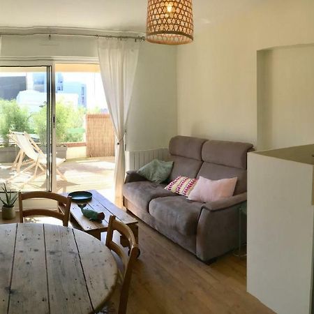 Le Wim'Heureux Terrasse Appartement Wimereux Buitenkant foto