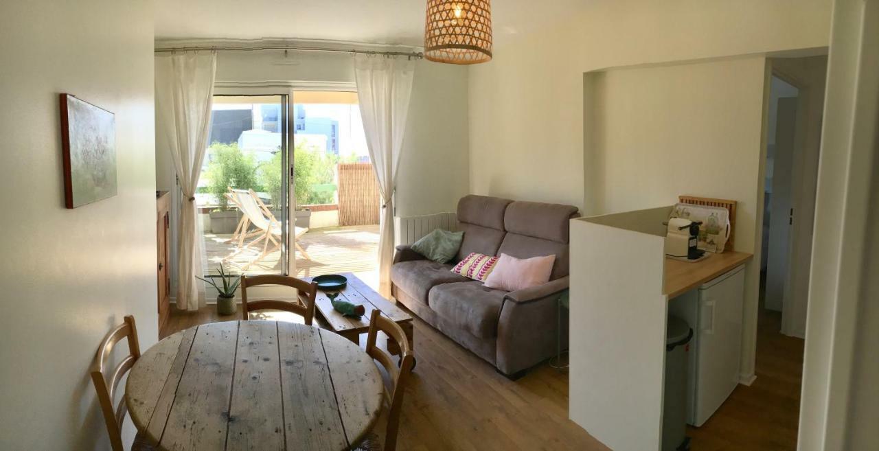 Le Wim'Heureux Terrasse Appartement Wimereux Buitenkant foto